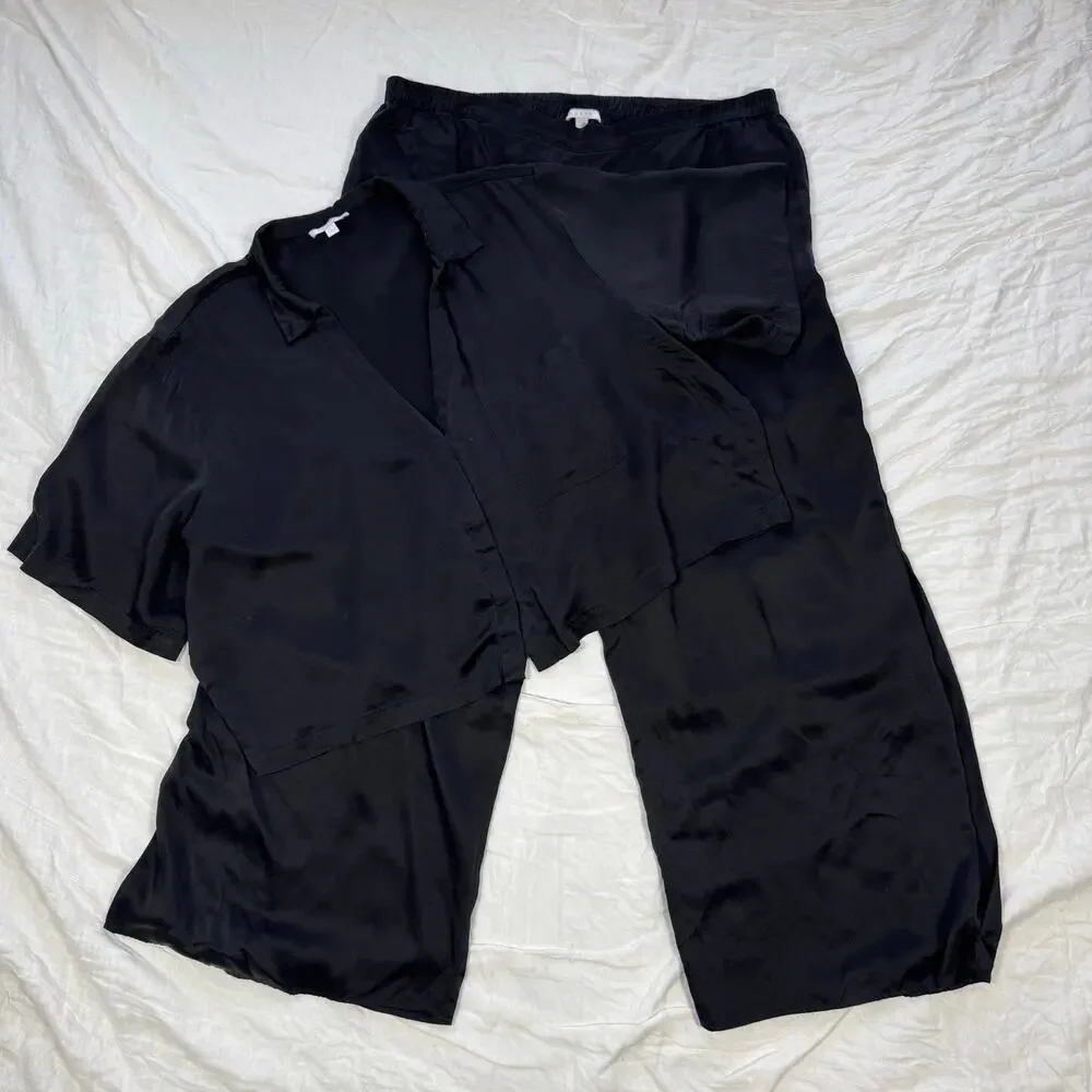 Lunya Washable Silk High Rise Pajama Pant Set — Size 3X - Picture 6 of 10